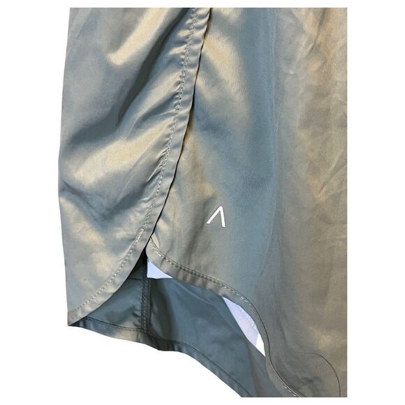ACTA Womens Running Shorts Size Large Green Elastic Waistband 2.5” Inseam Pocket - Picture 4 of 10